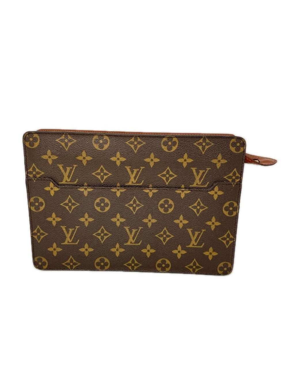 Louis Vuitton Monogram Pochette Homme Second Bag Brown